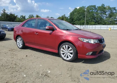 2010 Kia Forte Sx из США, поврежденный, VIN KNAFW4A32A5227359